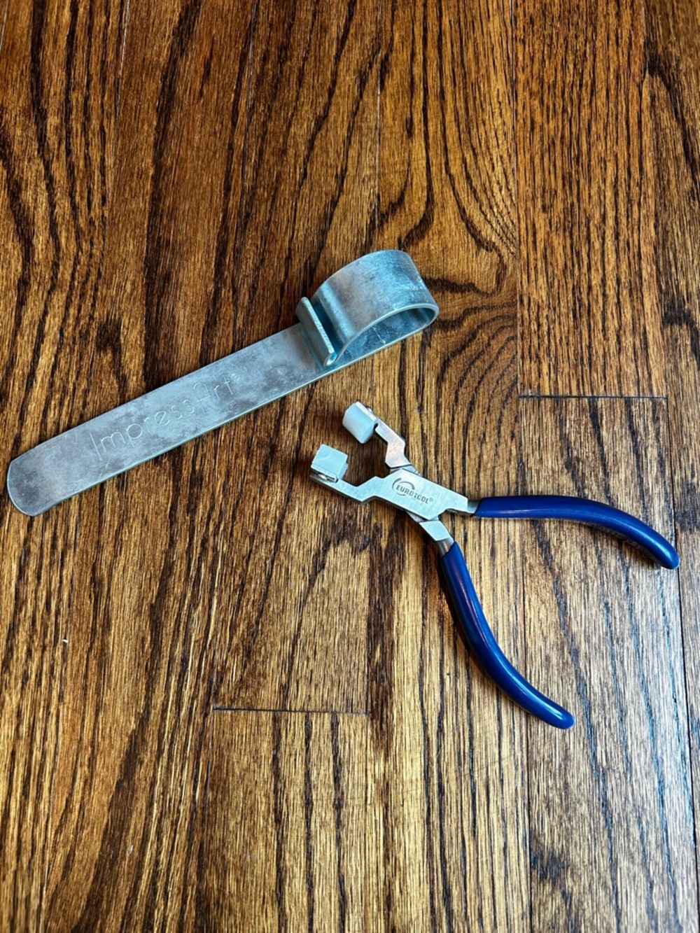 Bracelet bending bar & pliers 💙
